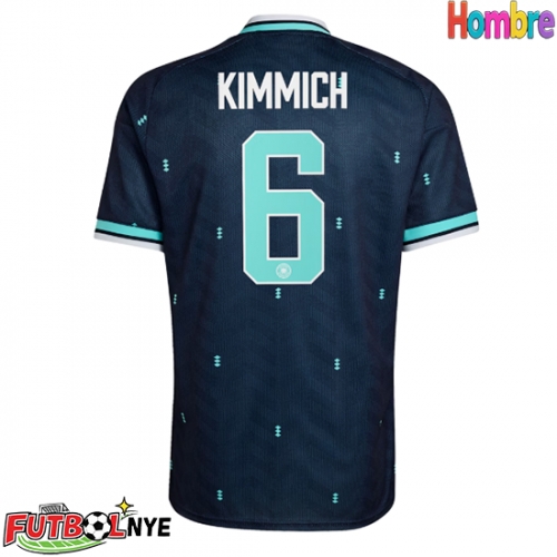 Camiseta Alemania Joshua Kimmich #6 Visitante Equipación Mundial 2026 manga corta